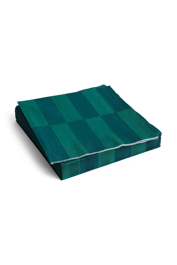 Papierové obrúsky HAY Pattern Napkins 20-pak zelená AE732.E140.AU44