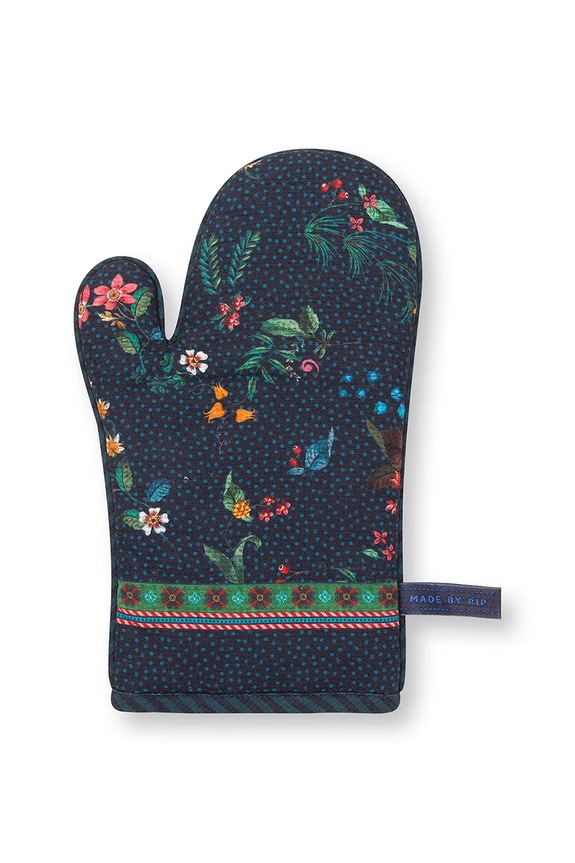 Pamučna kuhinjska rukavica Pip Studio Berry Blues 29 x 15 cm šarena 51033019