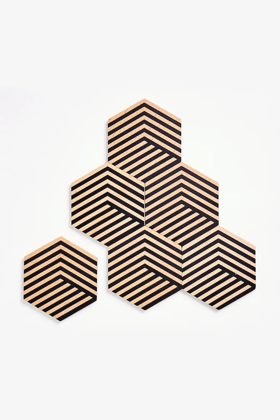 Areaware set de șervețele pentru masă Tiles 9 x 8,5 cm 6-pack BOTT2B multicolor AA00