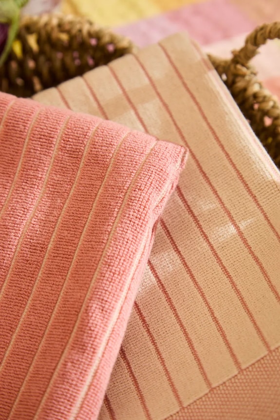 Bavlnená kuchynská utierka Calma House Lisboa 50 x 50 cm 2-pak LISBOA.50.ROS