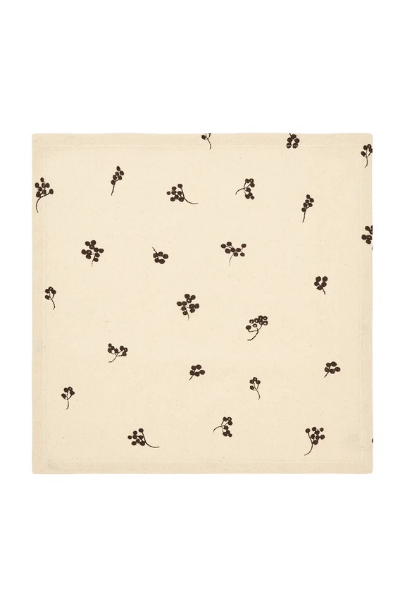 Набор хлопковых салфеток ferm LIVING Baies 40 x 40 cm 4 шт 1104271888 бежевый AA00