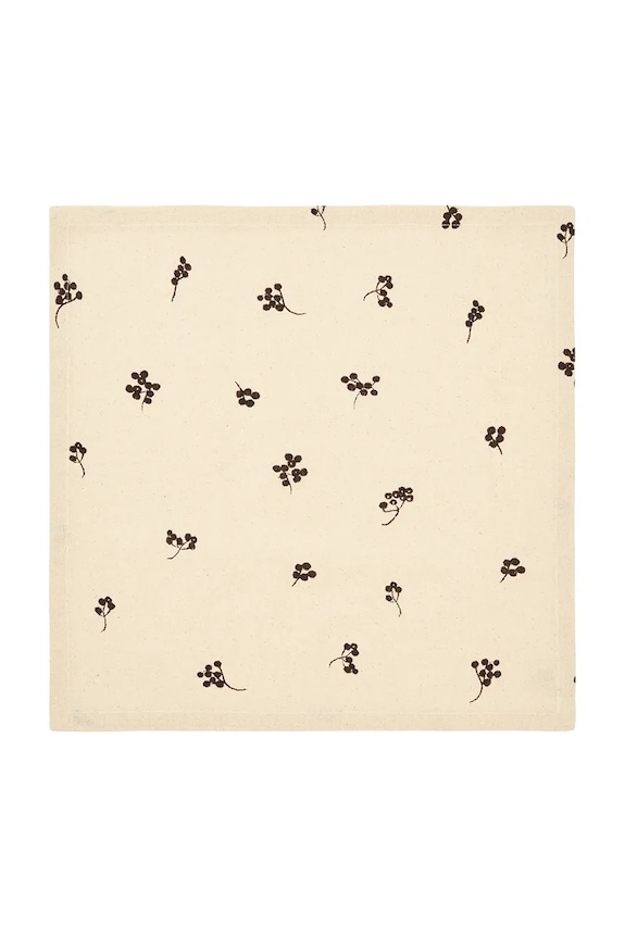 Набор хлопковых салфеток ferm LIVING Baies 40 x 40 cm 4 шт 1104271888 бежевый AA00