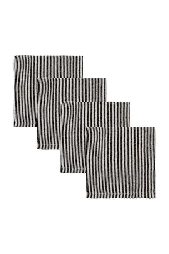Σετ από βαμβακερές χαρτοπετσέτες House Doctor HDBlock 40 x 40 cm 4-pack πολύχρωμο 900001439