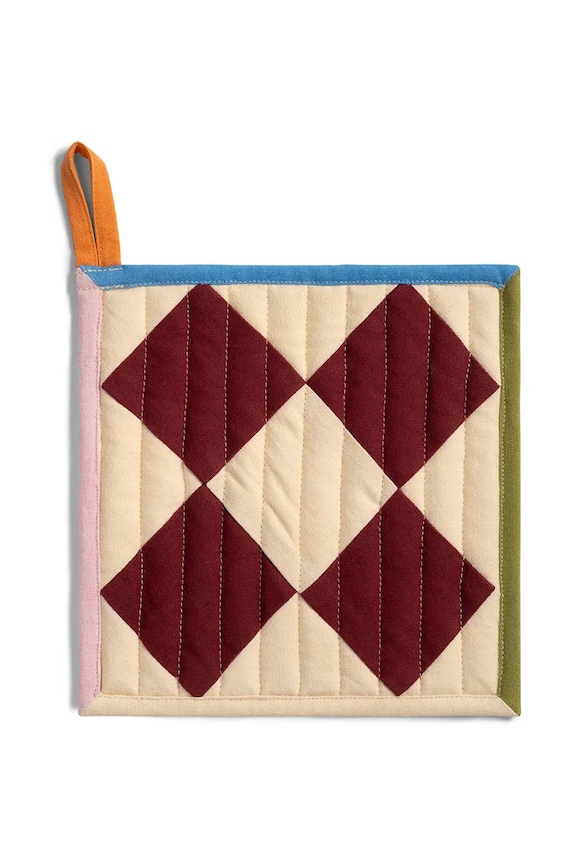 &k amsterdam mănuși pentru cuptor din bumbac 20 x 21 cm multicolor 6046.03