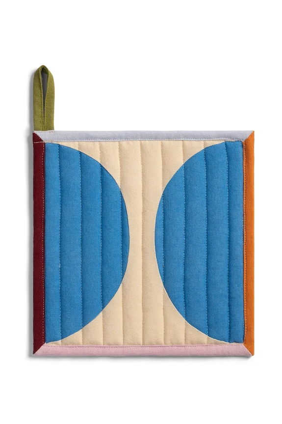 &k amsterdam mănuși pentru cuptor din bumbac 20 x 21 cm multicolor 6046.04