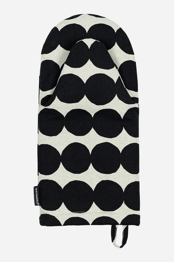 Marimekko rękawica kuchenna z bawełną 31,5 x 15 cm czarny 075059.890