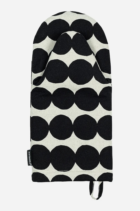 Marimekko rękawica kuchenna z bawełną 31,5 x 15 cm czarny 075059.890