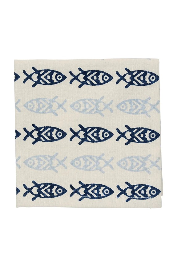 Madam Stoltz χαρτοπετσέτες βαμβακερές 35 x 35 cm μπεζ JON2806