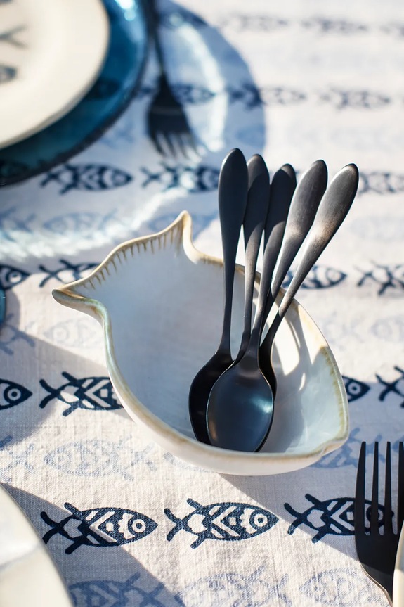 Madam Stoltz τραπεζομάντιλο βαμβακερό 120 x 220 cm JOTC2806 μπεζ AA00