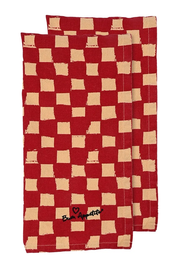 Byon σετ πετσέτες κουζίνας βαμβακερές 50 x 70 cm πολύχρωμο 5219803406