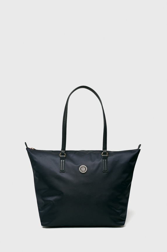 Tommy Hilfiger - Τσάντα υφασμάτινο σκούρο μπλε AW0AW04302