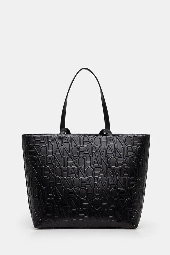 Armani Exchange kézitáska szintetikus bőr fekete 942650.CC793