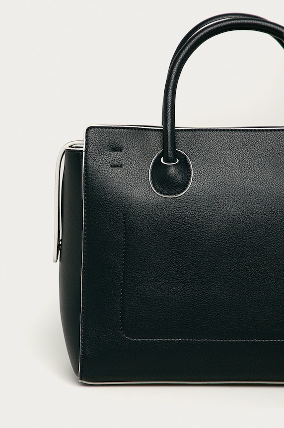 Akcesoria Tommy Hilfiger - Torebka CHARMING TOMMY SATCH AW0AW08602 granatowy