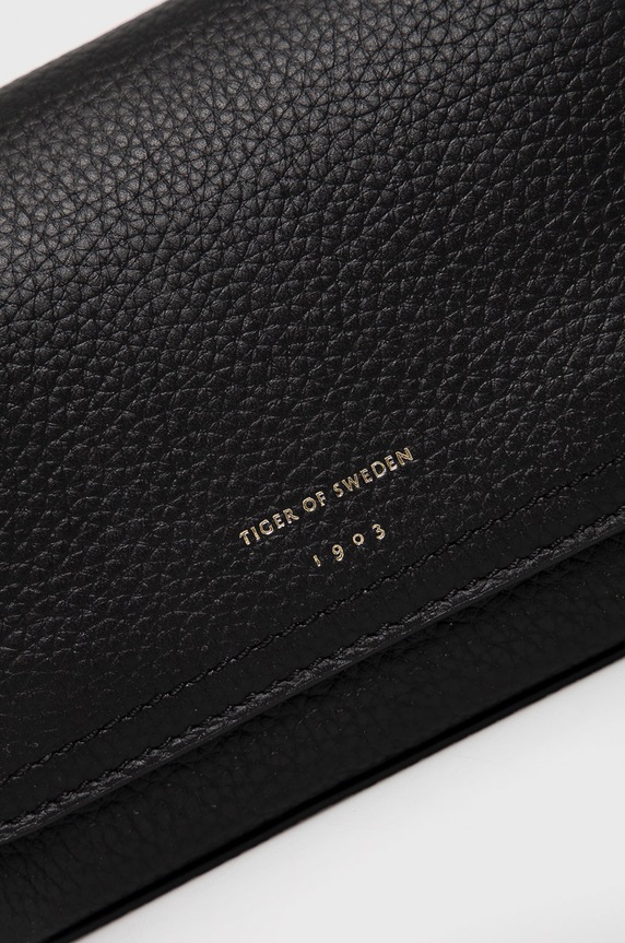 Tiger Of Sweden Torebka skórzana czarny U69056026Z
