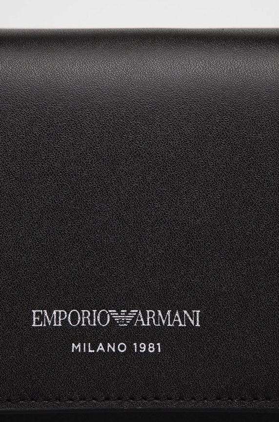 Emporio Armani Poșetă de piele Y3B157.Y263U.NOS negru AA00