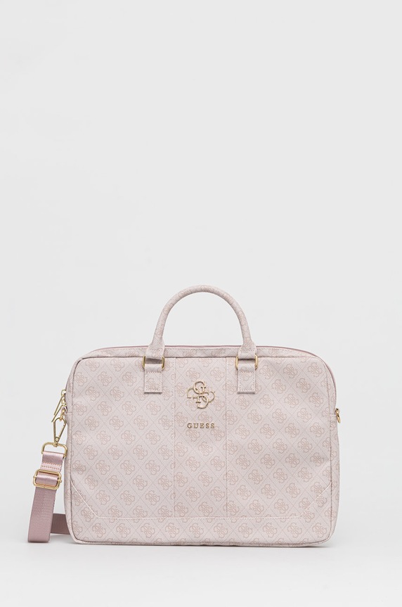 Guess laptop táska szintetikus bőr rózsaszín GUCB15G4GFPI
