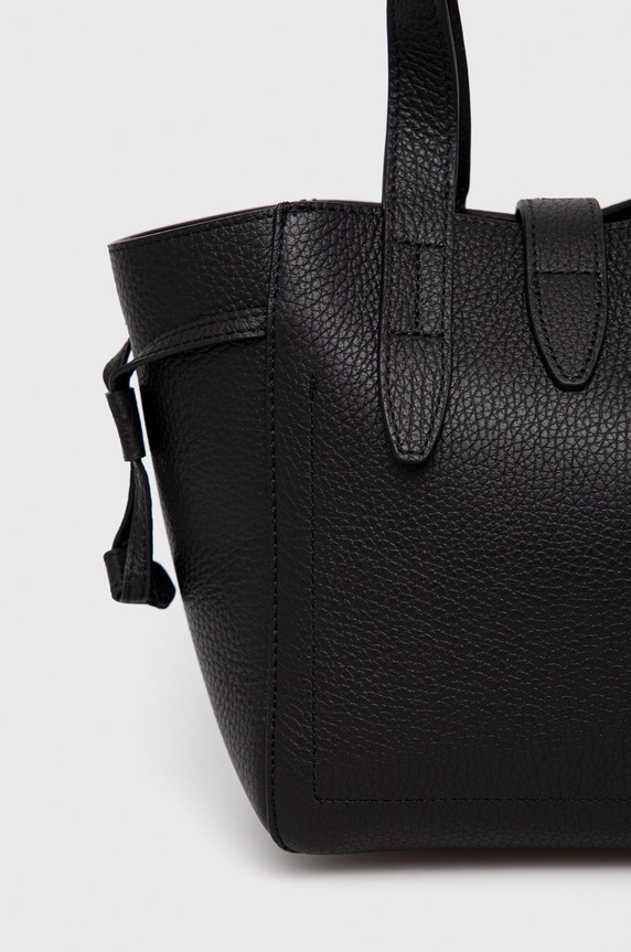 Doplňky Kožená kabelka Furla BASRFUA.HSF000.O6000. černá