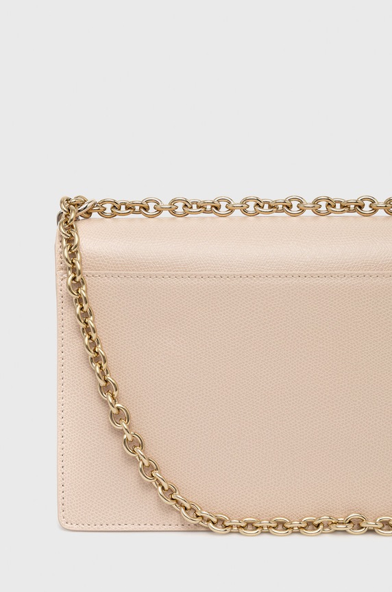 Kiegészítők Furla bőr táska BAFIACO.ARE000.B4L00. rózsaszín