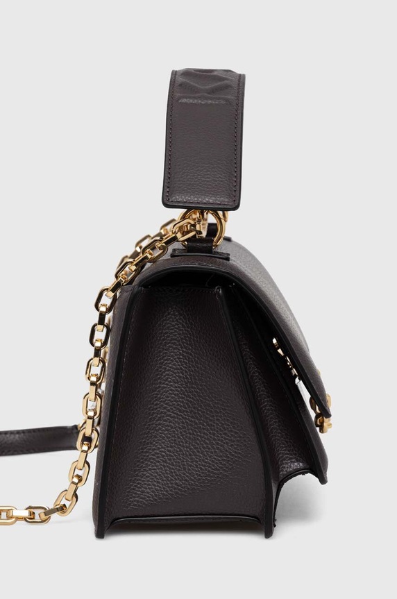 Кожена чанта Karl Lagerfeld 225W3081 кафяв AA00