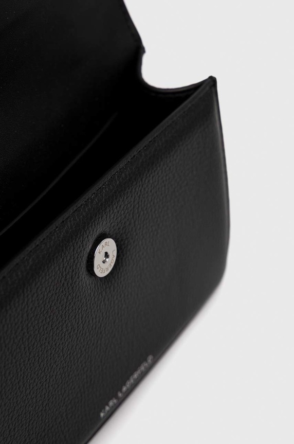 Karl Lagerfeld torebka skórzana 225W3082 czarny
