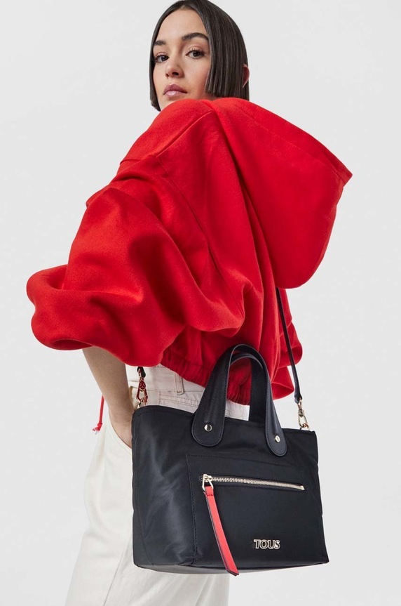 Τσάντα Tous Shelby 2001509951 μαύρο