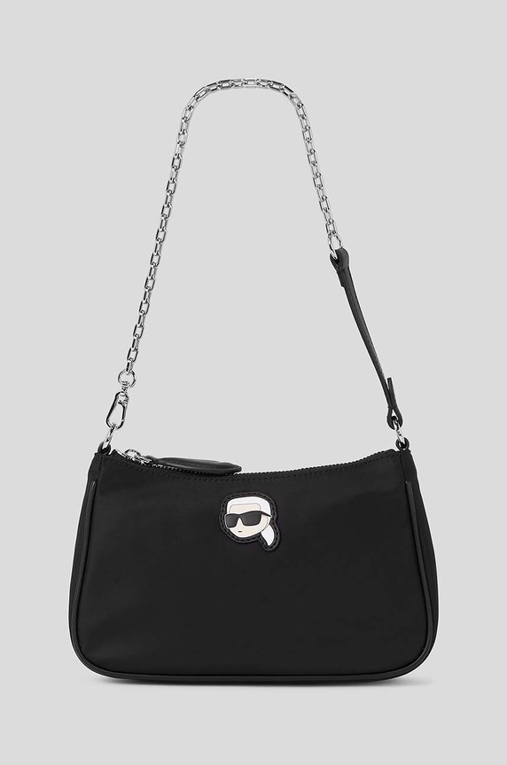 Karl Lagerfeld torebka tekstylny czarny 231W3073