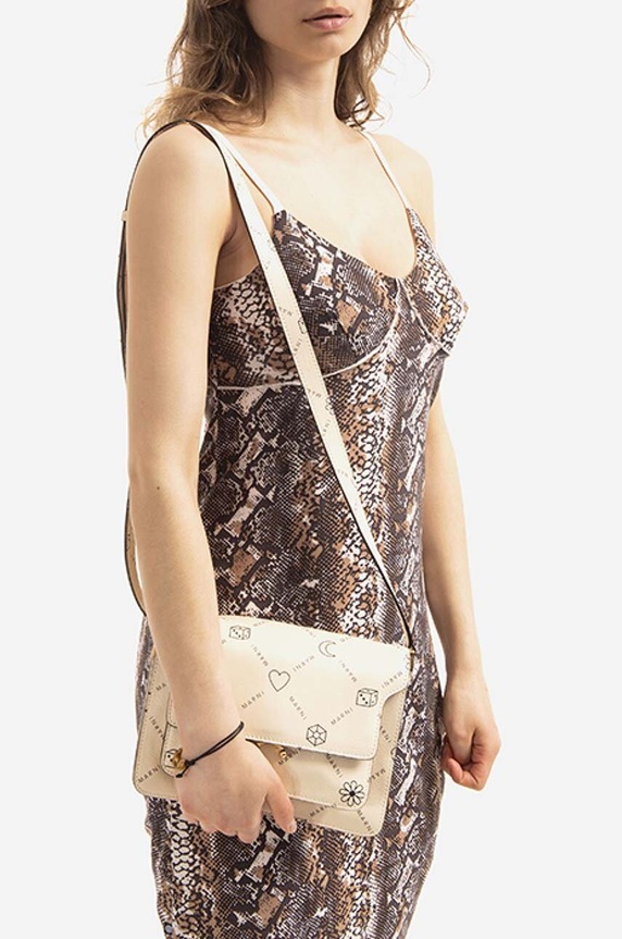 Marni leather handbag SBMP0103U1.P4599.Z542N beige AA00