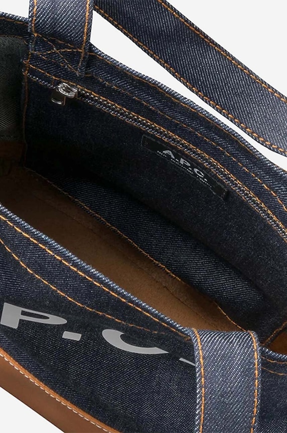 A.P.C. poșetă CODDP.M61568 bleumarin