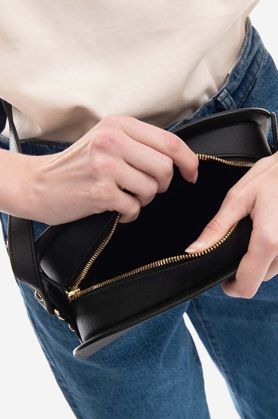 A.P.C. leather handbag Sac Demi-lune PXBJQ.F61048