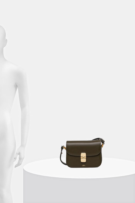 Δερμάτινη τσάντα A.P.C. Sac Grace Small PXBMW.F61413