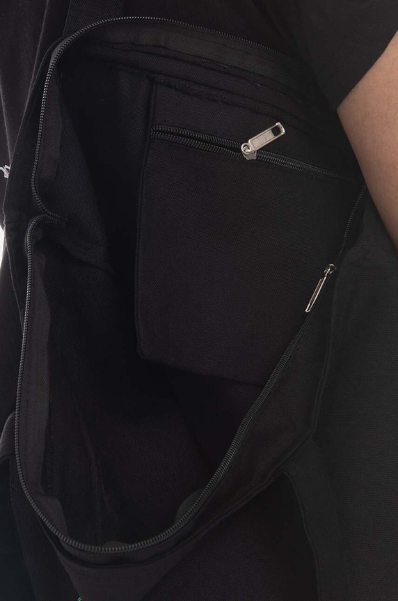 PLEASURES cotton handbag Blood Tote P23SP074