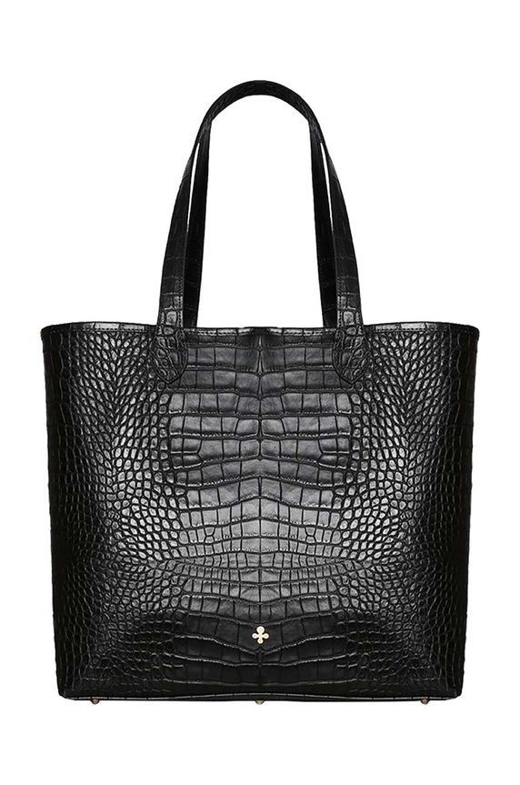 Lilou shopper skórzany Coco Jane skóra licowa czarny SHOP/COCJAN