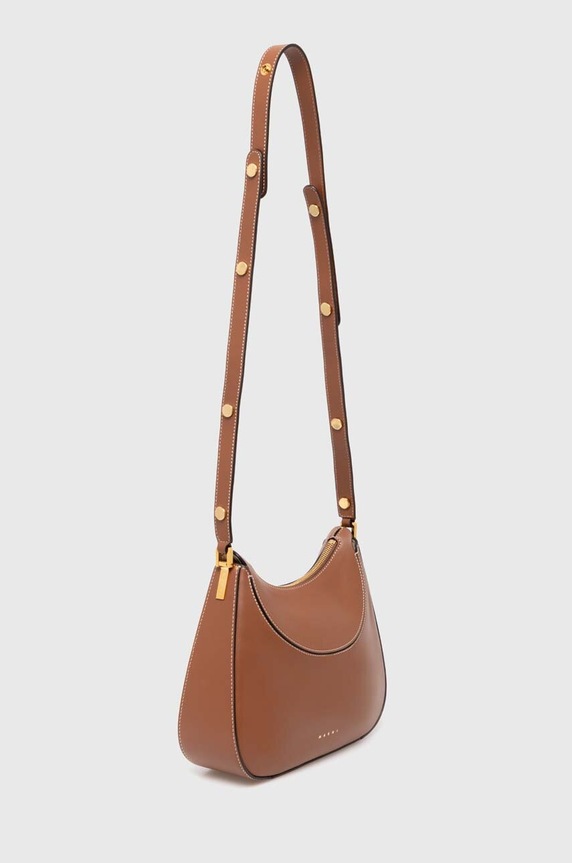 Τσάντα Marni BMMP0102U0.LV589 καφέ AW22