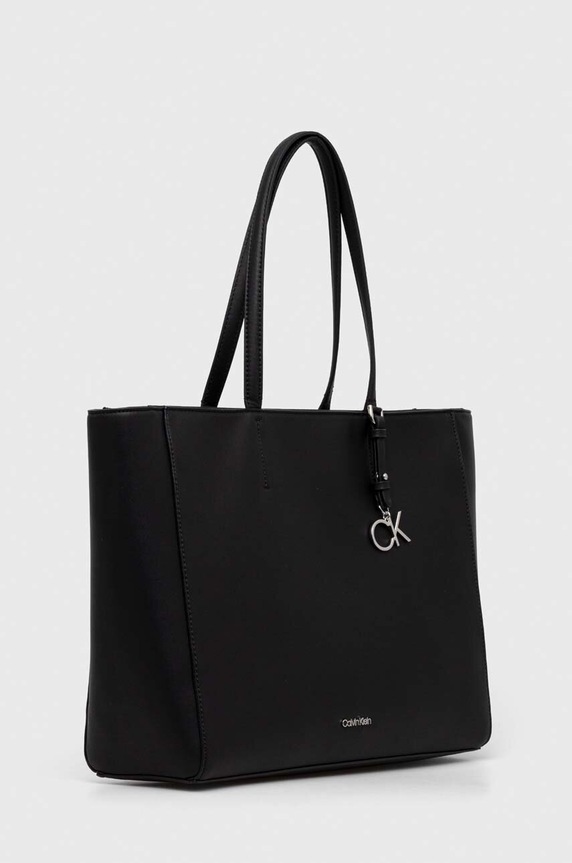 Calvin Klein torebka K60K610610 czarny AA00
