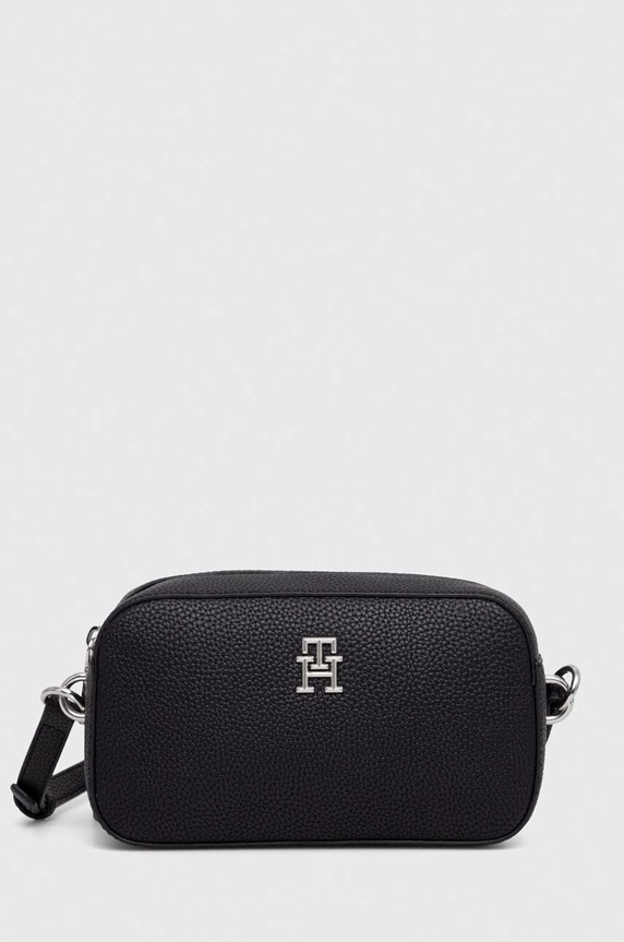 Tommy Hilfiger torebka nie mieści A4 czarny AW0AW15179.NOS