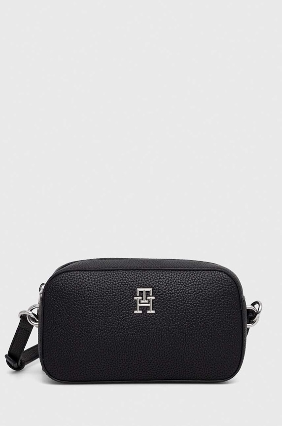 Tommy Hilfiger torebka nie mieści A4 czarny AW0AW15179.NOS