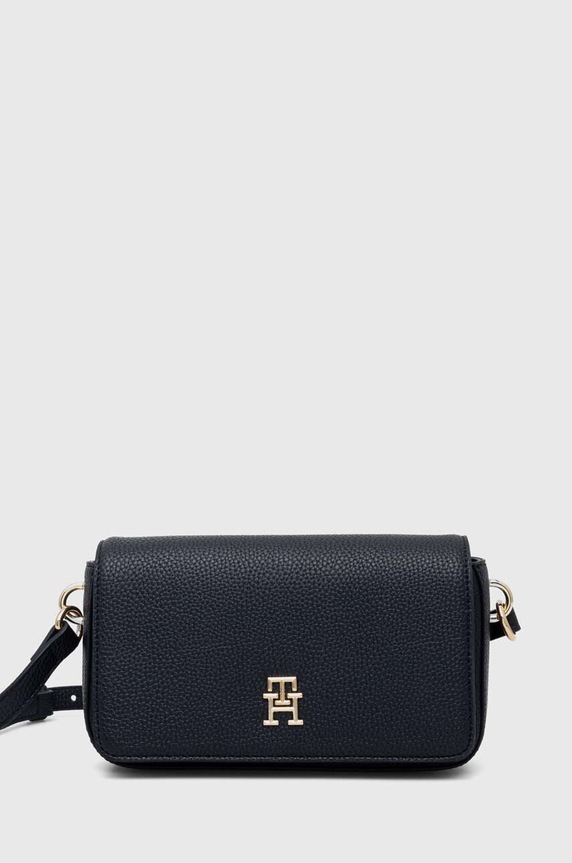Tommy Hilfiger kézitáska szintetikus bőr sötétkék AW0AW15180.NOS