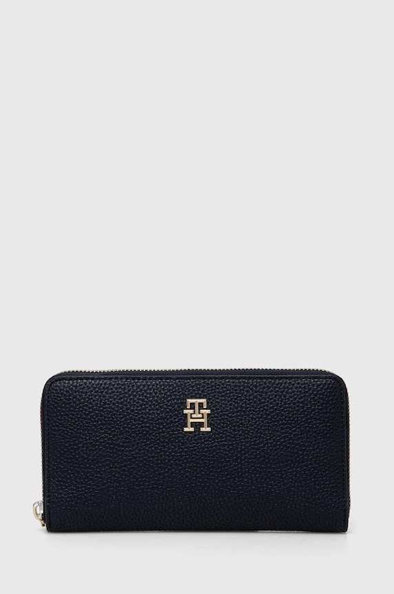 Πορτοφόλι Tommy Hilfiger συνθετικό σκούρο μπλε AW0AW15181.NOS