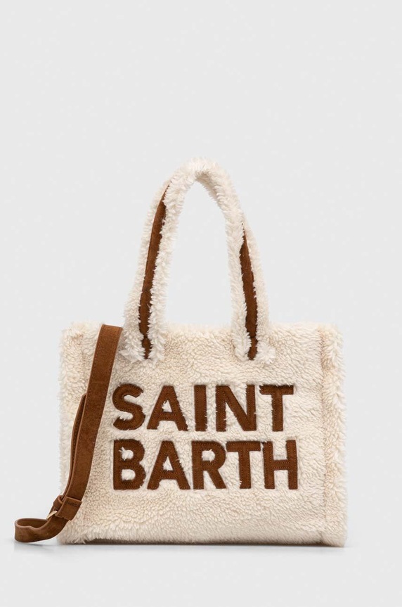 Τσάντα MC2 Saint Barth υφασμάτινο μπεζ SOFS001