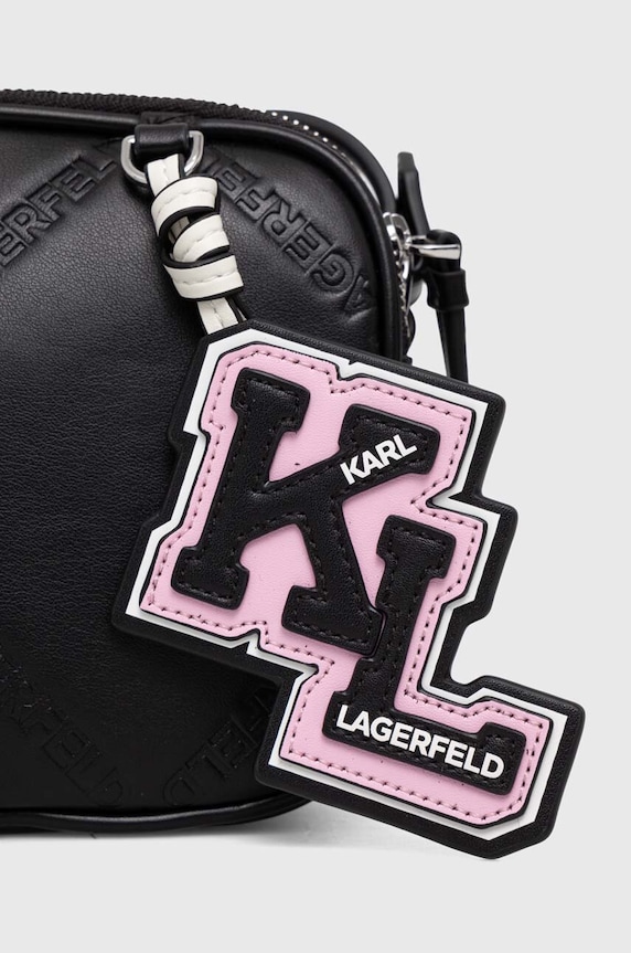 Kabelka Karl Lagerfeld čierna 240W3098