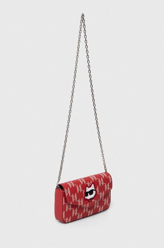 Karl Lagerfeld torebka 240W3237 czerwony AA00
