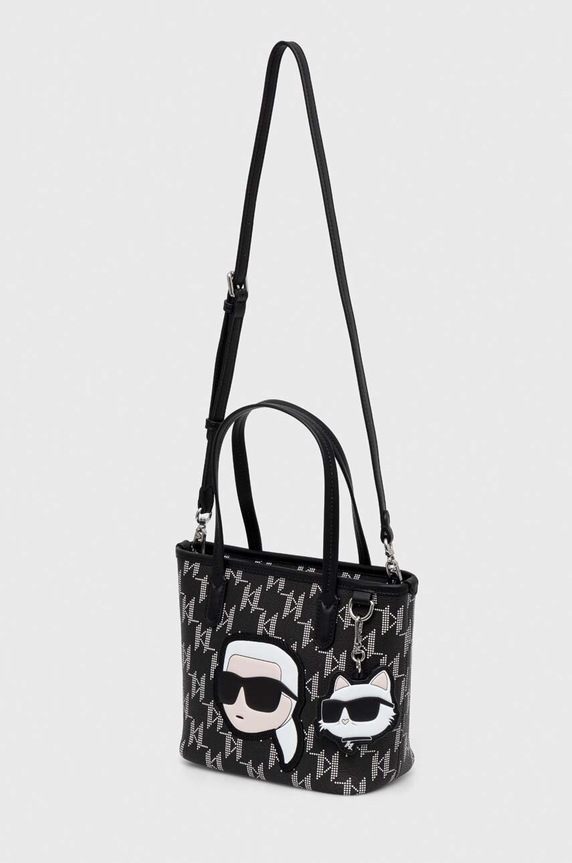 Kabelka Karl Lagerfeld 240W3089 čierna AA00