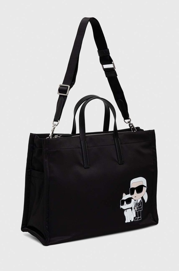 Karl Lagerfeld torebka 240W3074 czarny AA00