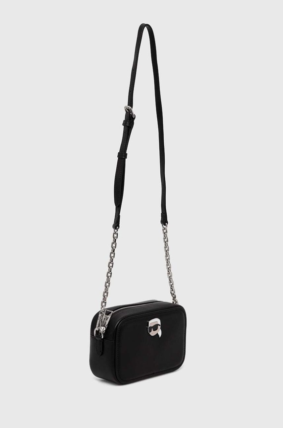 Karl Lagerfeld bőr táska 240W3085 fekete AA00