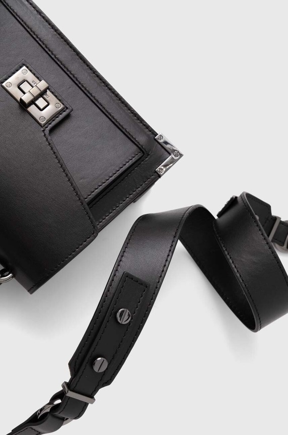 The Kooples bőr táska AFSEMILYS108 fekete