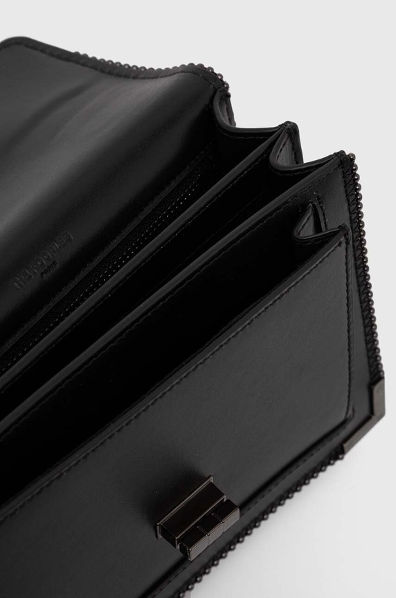 The Kooples bőr táska AFSEMILYS89 fekete