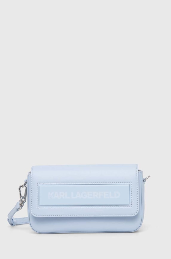 Karl Lagerfeld poseta nu incape in A4 albastru 241W3025
