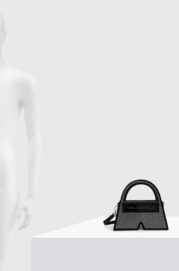 Karl Lagerfeld geanta de mana din piele intoarsa 241W3026
