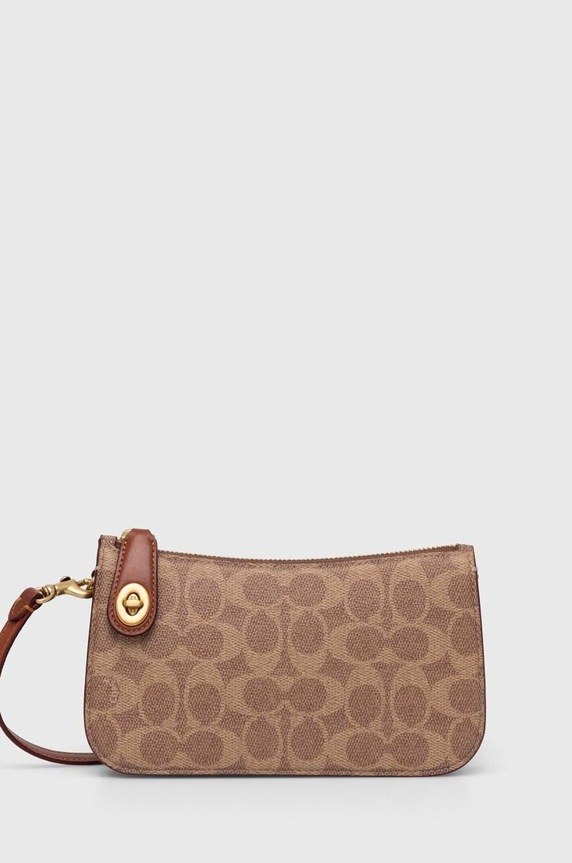 Coach torebka nie mieści A4 brązowy CM568