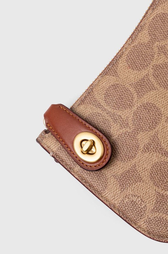 Coach torebka brązowy CM568